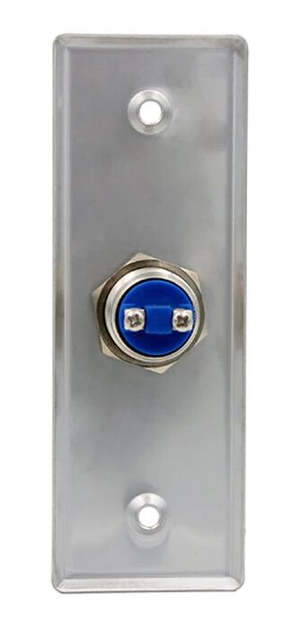 SECUKEY Χωνευτό μπουτόν SCK-CBUTTON1, 3Α, ασημί - Image 2