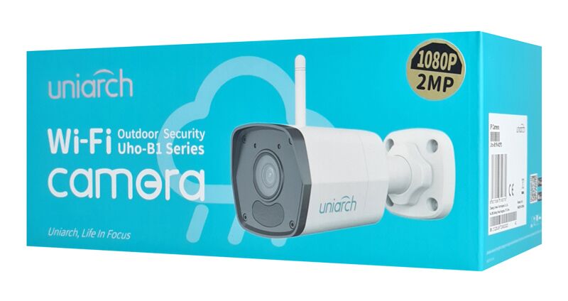 UNIARCH smart κάμερα UHO-B1R-M2F3, 2MP, WiFi, SD, IP67 - Image 5