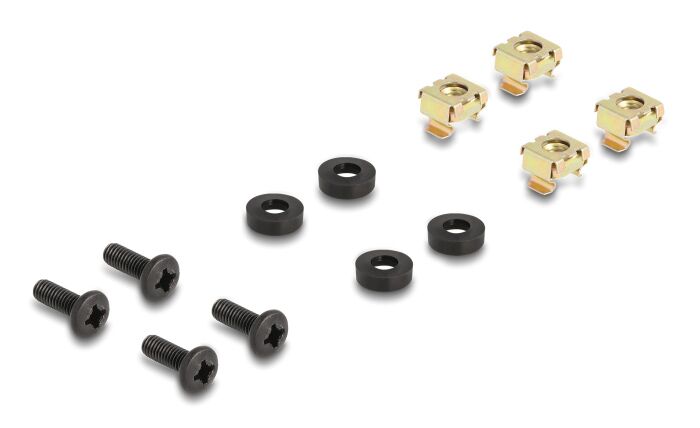 DELOCK βούρτσα προστασίας για καμπίνα 66750, 19"/1U, 44x483mm, μαύρο - Image 3