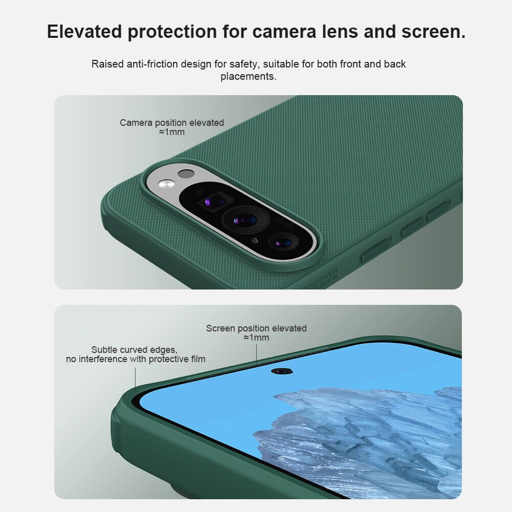 NILLKIN θήκη Super Frosted Shield Pro Magnetic για Google Pixel 9/9 Pro, μαύρη - Image 3