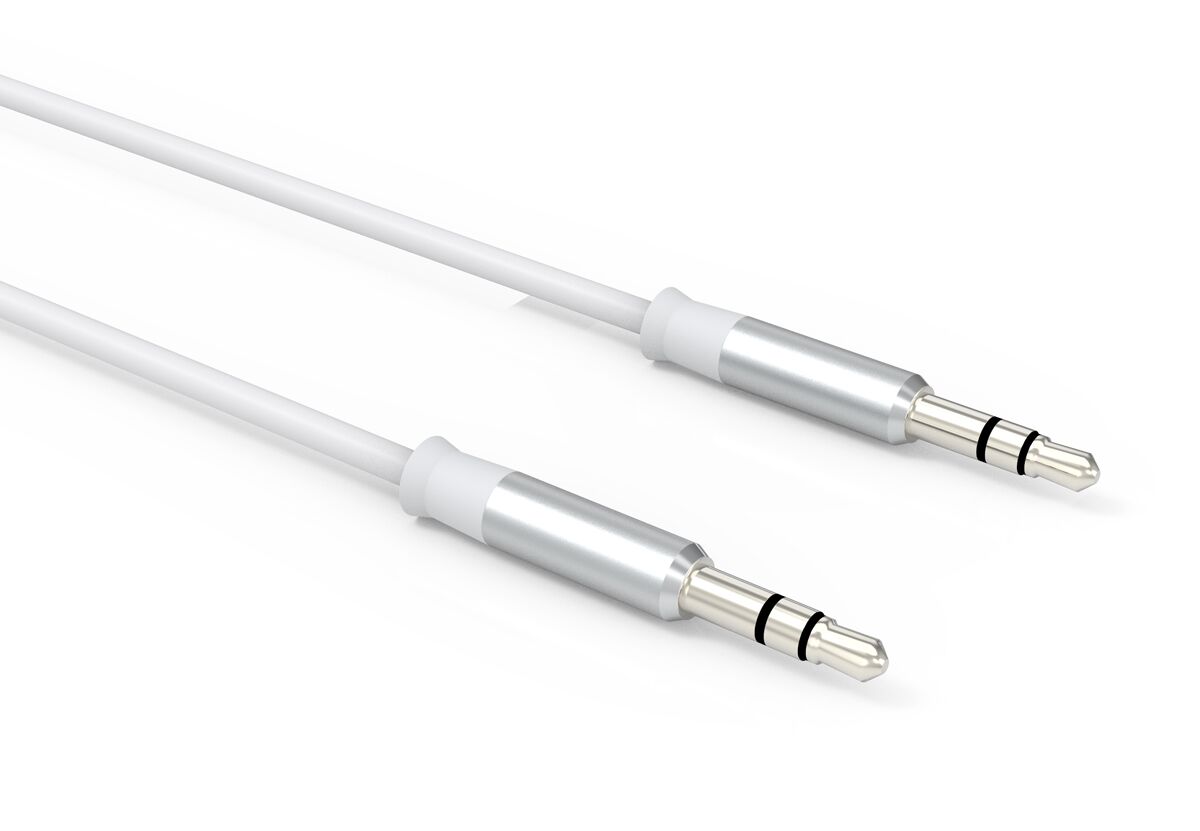 LDNIO καλώδιο ήχου 3.5mm LS-Y02, AUX, 1m, λευκό - Image 2