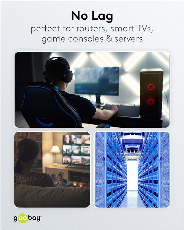 GOOBAY καλώδιο δικτύου 91603, CAT 7 S/FTP, copper, 500MHz, 2m, γκρι - Image 7