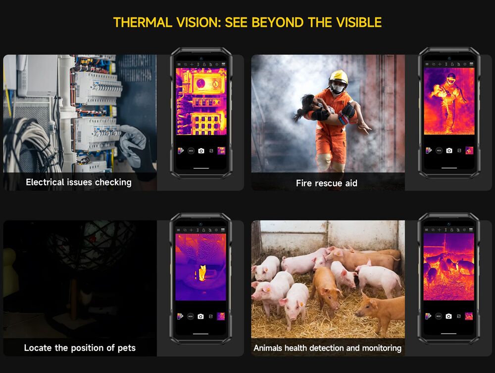 ULEFONE smartphone Armor 27T Pro, 6.78", 12/256GB, 5G, 10600mAh, IP68/IP69K, μαύρο - Image 20