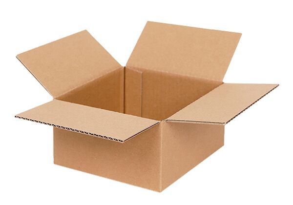 Χαρτοκιβώτιο συσκευασίας AX1-0004 τρίφυλλο, 20.5x19.5x8.5cm, καφέ, 20τμχ