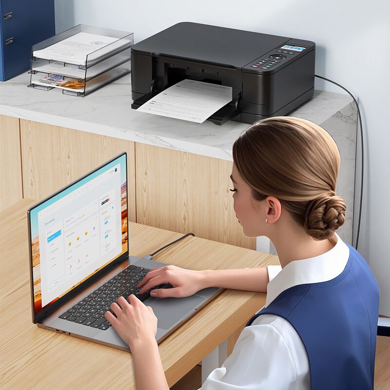 CABLETIME καλώδιο USB σε USB Type B CT-AMBM1, 480Mbps, 5m, μαύρο - Image 3