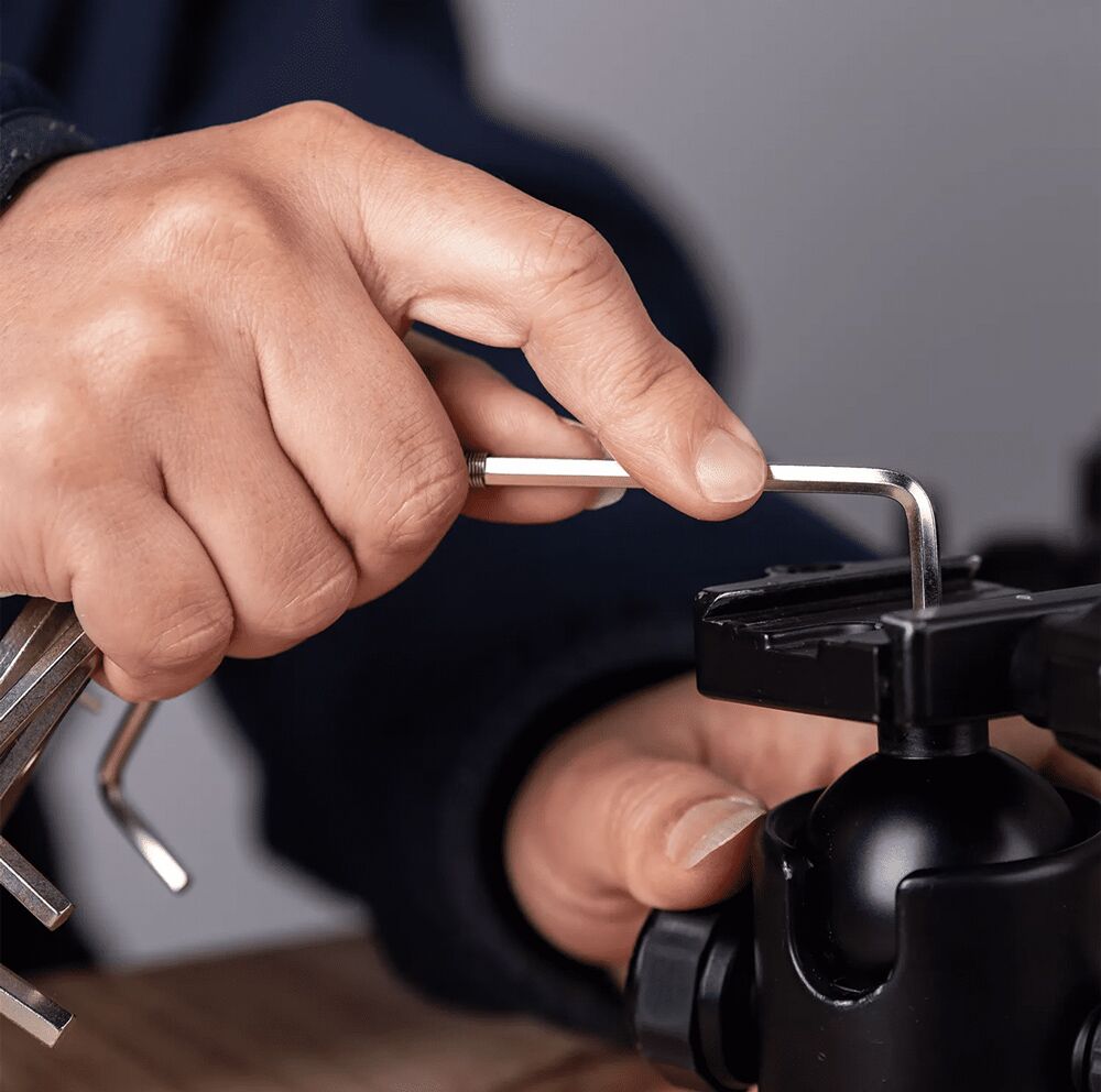 DELI σετ κλειδιά Allen DL3080 σε σχήμα L, με κρίκο κλειδιών, 8τμχ - Image 2