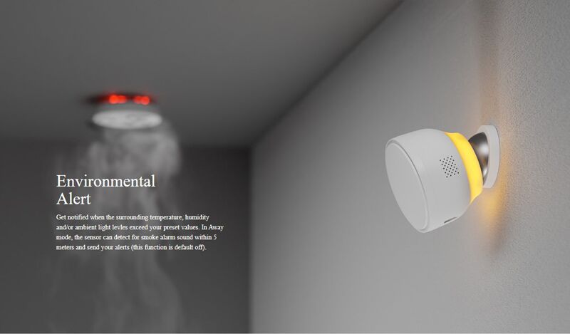 CHUANGO πολυλειτουργικός ανιχνευτής κίνησης/περιβάλλοντος DML-100, Wi-Fi - Image 8