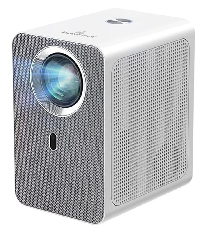 POWERTECH smart βιντεοπροβολέας PT-1306, 1080p, WiFi, 250 ANSI lumens, λευκός