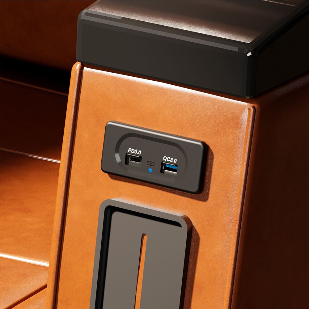 POWERTECH πρίζα USB για σκάφη & οχήματα PTL-008, USB & USB-C, 36W - Image 2