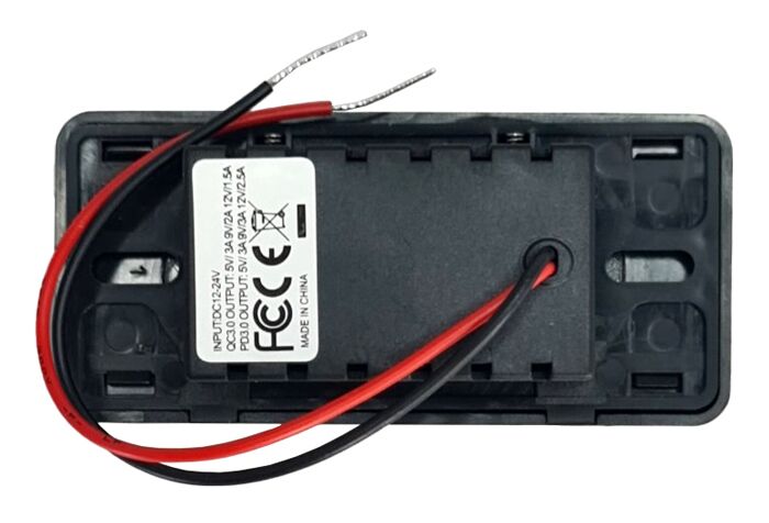 POWERTECH πρίζα USB για σκάφη & οχήματα PTL-008, USB & USB-C, 36W - Image 5