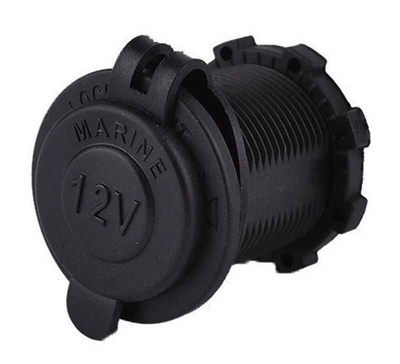 POWERTECH πρίζα αναπτήρα για σκάφη & οχήματα PTL-011, κόκκινο LED, 12V - Image 3