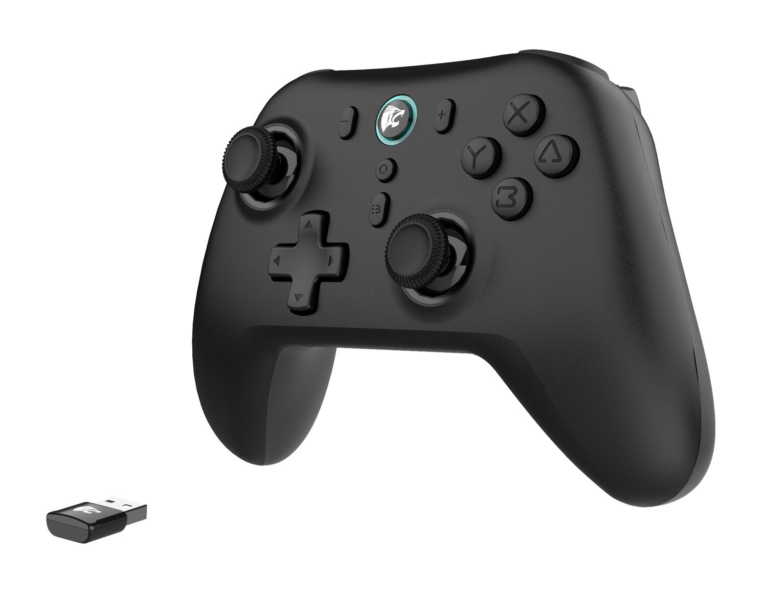 ROAR ασύρματο gamepad RR-0025 για Switch/PC/iOS/Android, Bluetooth, μαύρο - Image 5