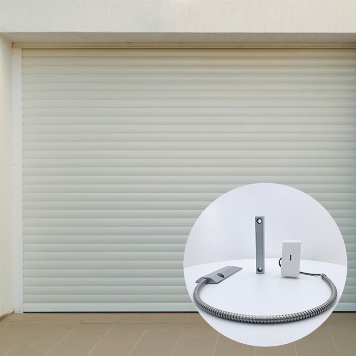 Μαγνητική παγίδα SS010 για ρολά/γκαραζόπορτες, μπαταρίας, 433MHz eV1527 - Image 2