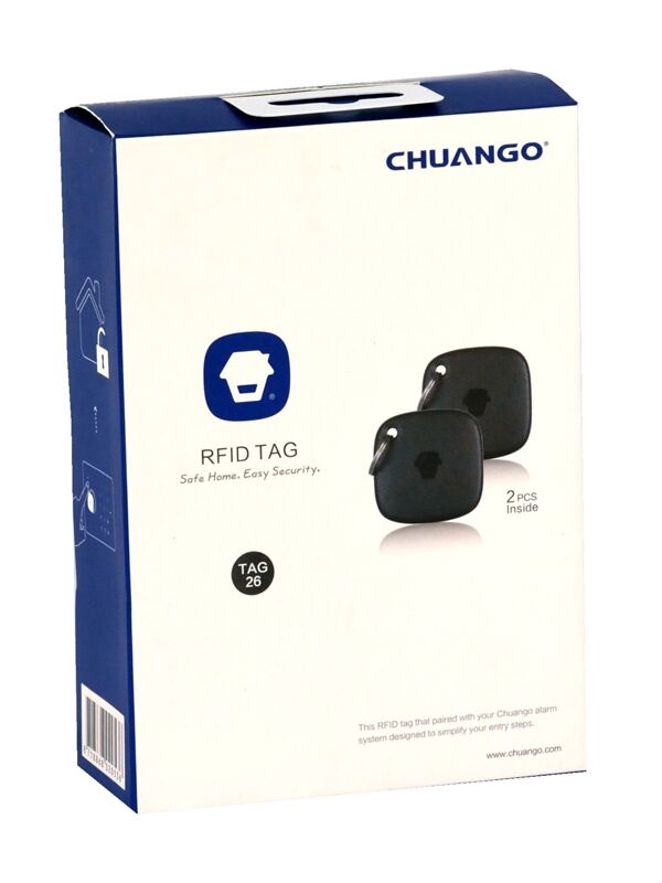CHUANGO RFID Tag TAG-26, μαύρο, 2τμχ - Image 2