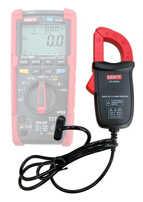 UNI-T αμπεροτσιμπίδα πολυμέτρου UT-CS06A, 400A AC - Image 4