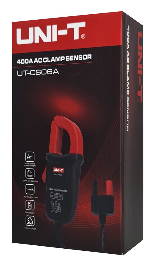 UNI-T αμπεροτσιμπίδα πολυμέτρου UT-CS06A, 400A AC - Image 5