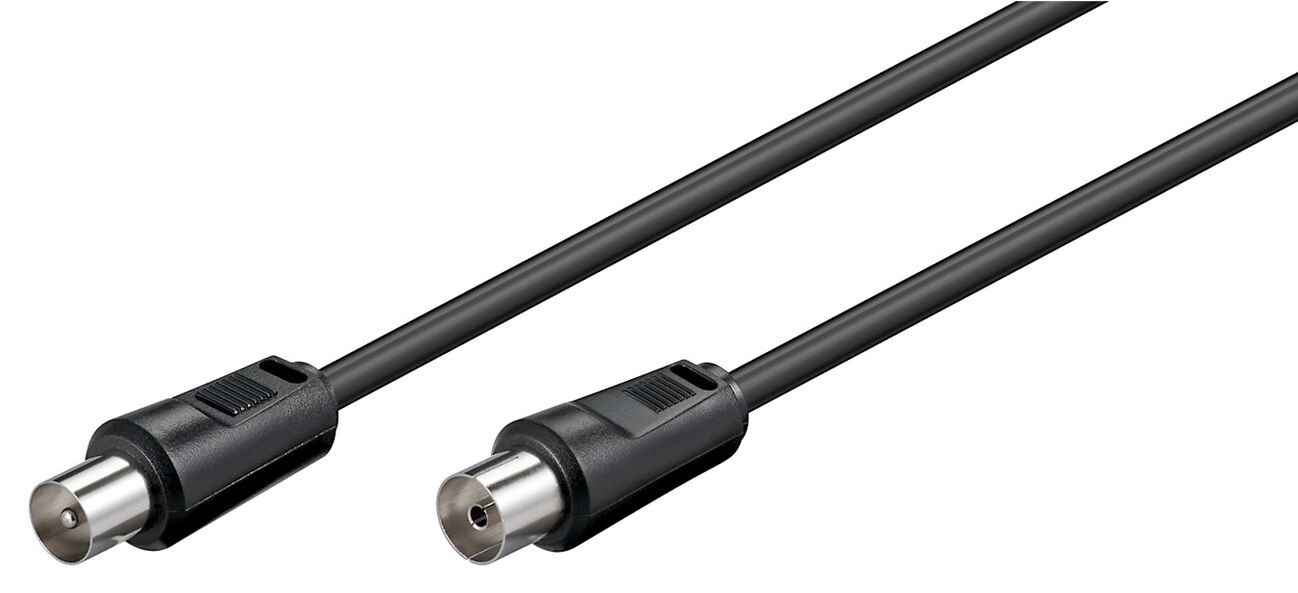 GOOBAY καλώδιο κεραίας αρσενικό σε θηλυκό 11563, <70dB, CCS, 7.5m, μαύρο - Image 2