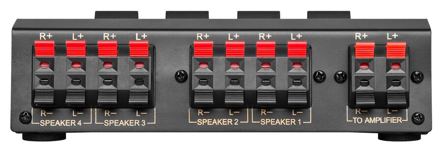 GOOBAY switch 4 σετ ηχείων 11934, έως 200W, μαύρο - Image 2