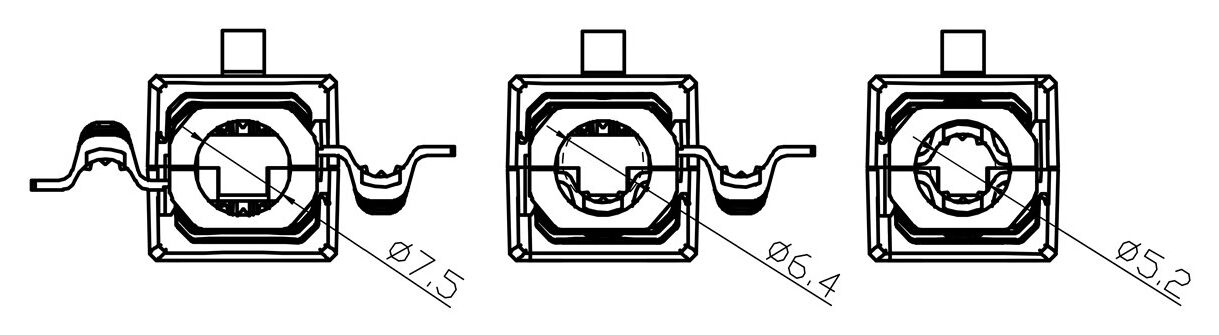 GOOBAY βύσμα RJ45 CAT 6 UTP 44738, tool-free, λευκό - Image 3