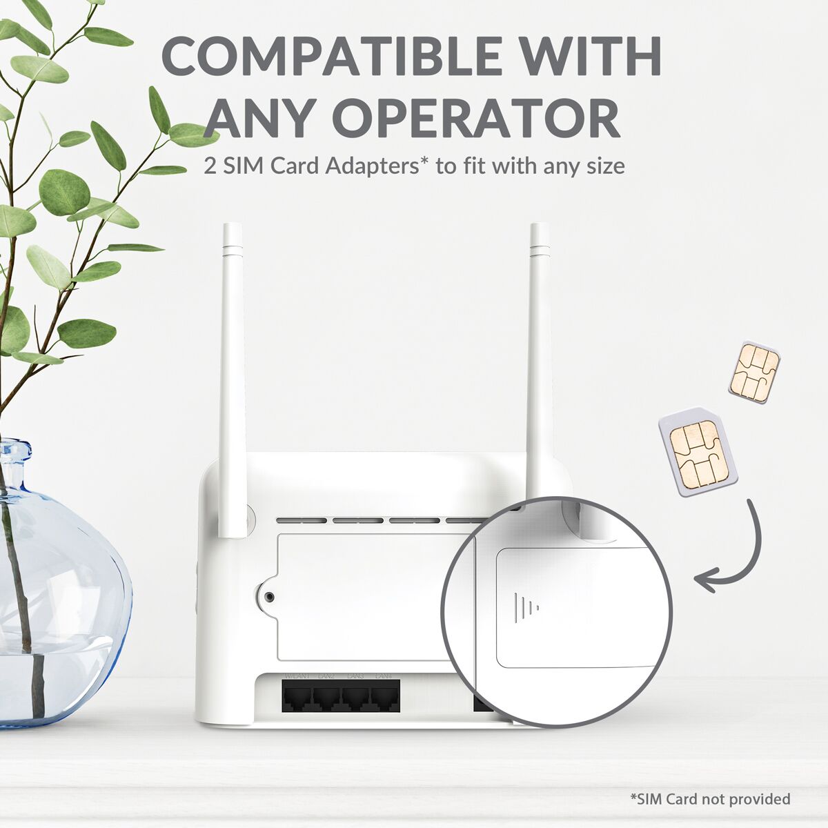 STRONG router 4GROUTER350, 4G LTE 150Mbps, WiFi 300Mbps, LAN 100Mbps - Image 4