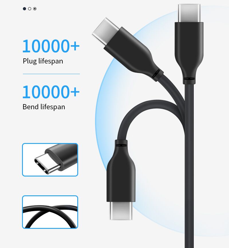 CABLETIME καλώδιο USB-C σε USB CMAMN, 3A, 5Gbps, 0.25m, μαύρο - Image 5
