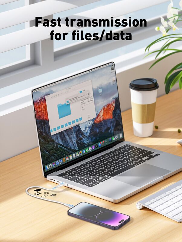 LDNIO καλώδιο Lightning σε USB-C LC611I, 30W PD, 1m, πράσινο - Image 3