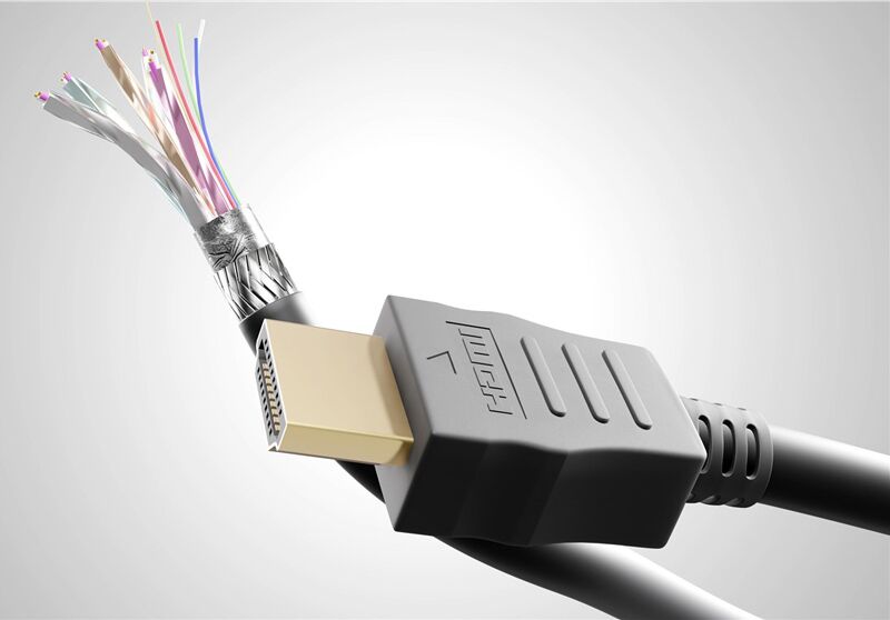 GOOBAY καλώδιο HDMI 60625 με Ethernet, 4K/60Hz, 10.2 Gbps, 7.5m, μαύρο - Image 4