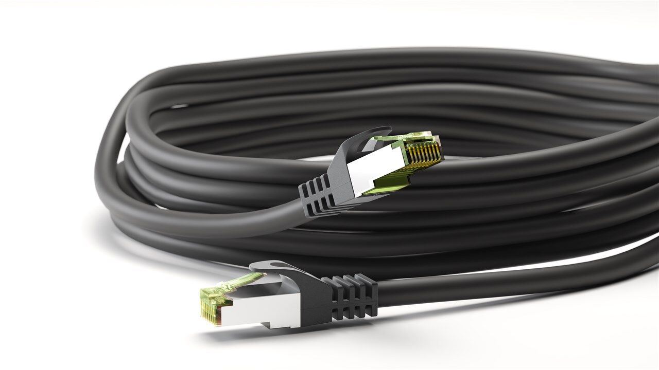GOOBAY καλώδιο δικτύου 61095, CAT 8.1 S/FTP, copper, GHMT, 3m, μαύρο - Image 3