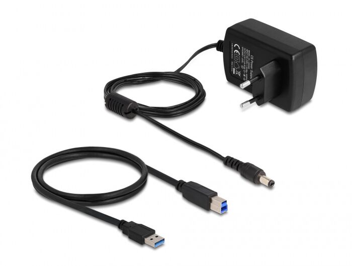 DELOCK docking station για 2.5" ή 3.5" SATA HDD/SSD 64187, 2 θέσεων, 5Gbps, clone/erase function, μαύρο - Image 5