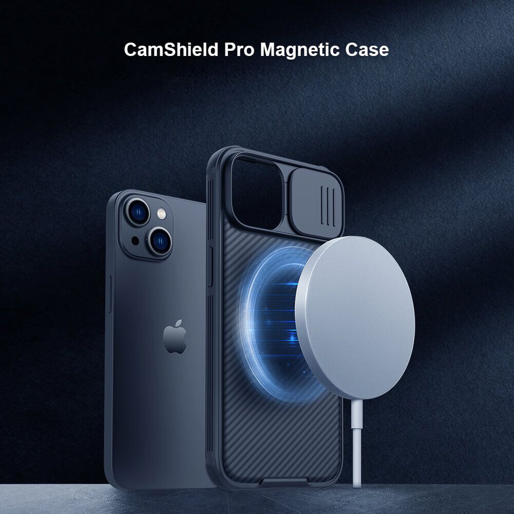NILLKIN θήκη CamShield Pro Magnetic για iPhone 14 Plus, μαύρη - Image 2
