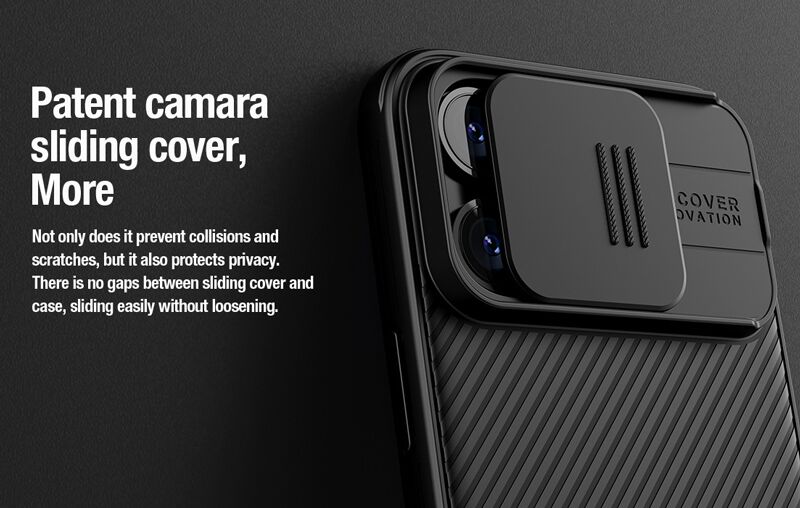 NILLKIN θήκη CamShield Pro για iPhone 15 Pro, πράσινη - Image 2
