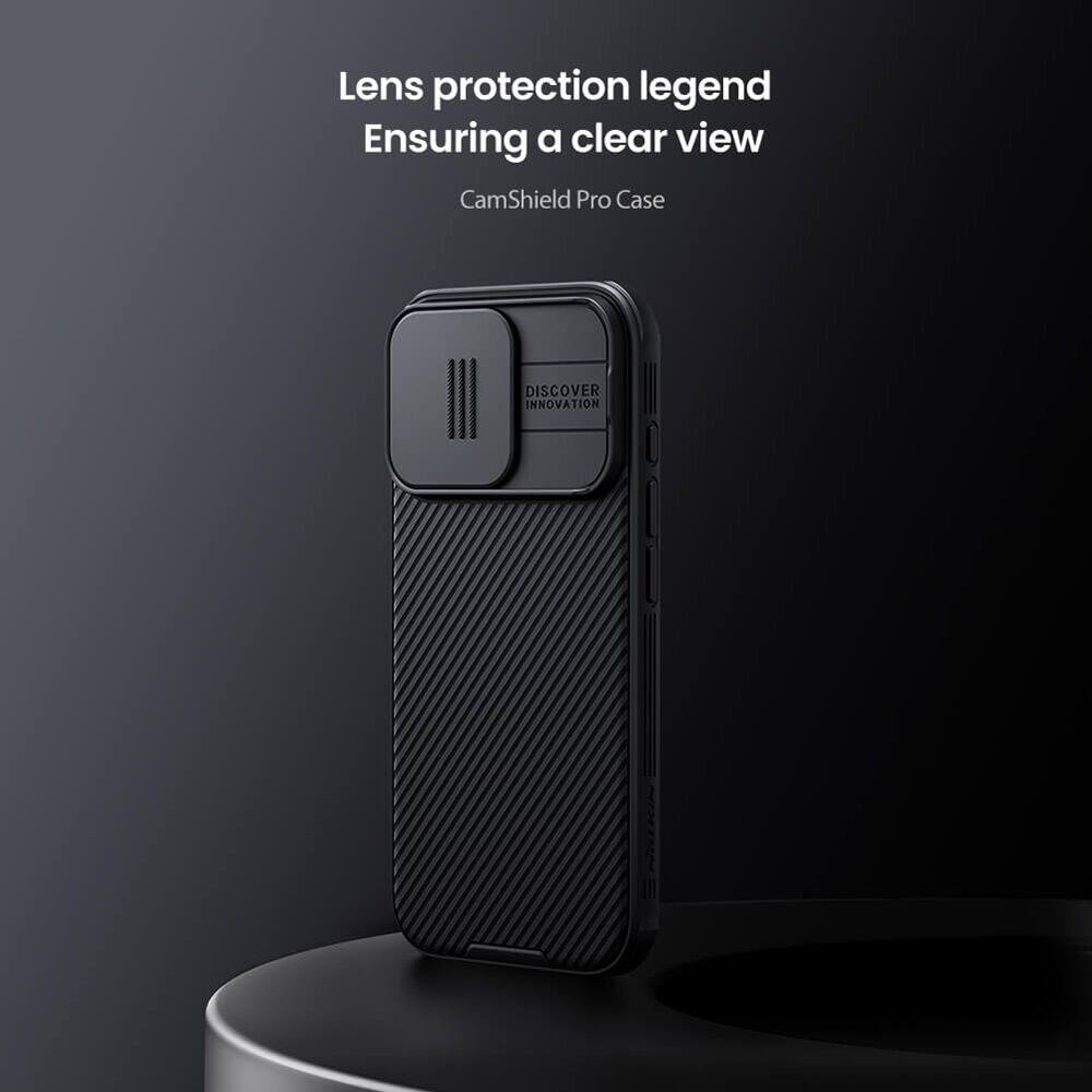 NILLKIN θήκη CamShield Pro για iPhone 16 Pro, μαύρη - Image 3