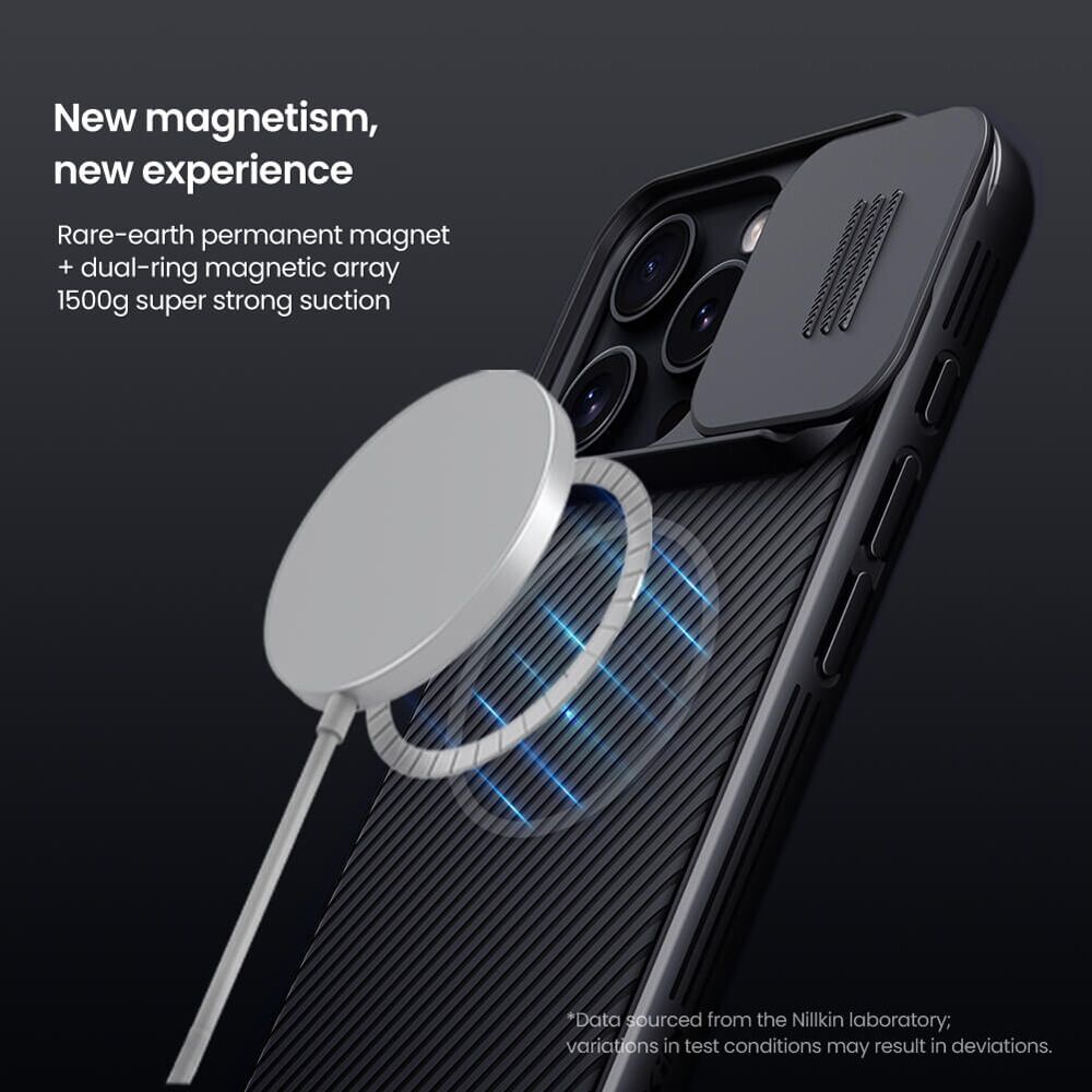 NILLKIN θήκη CamShield Pro Magnetic για iPhone 16 Pro Max, μαύρη - Image 5