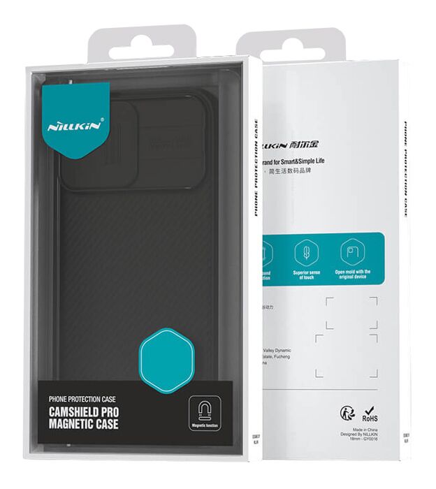 NILLKIN θήκη CamShield Pro Magnetic για iPhone 16 Pro Max, μαύρη - Image 6