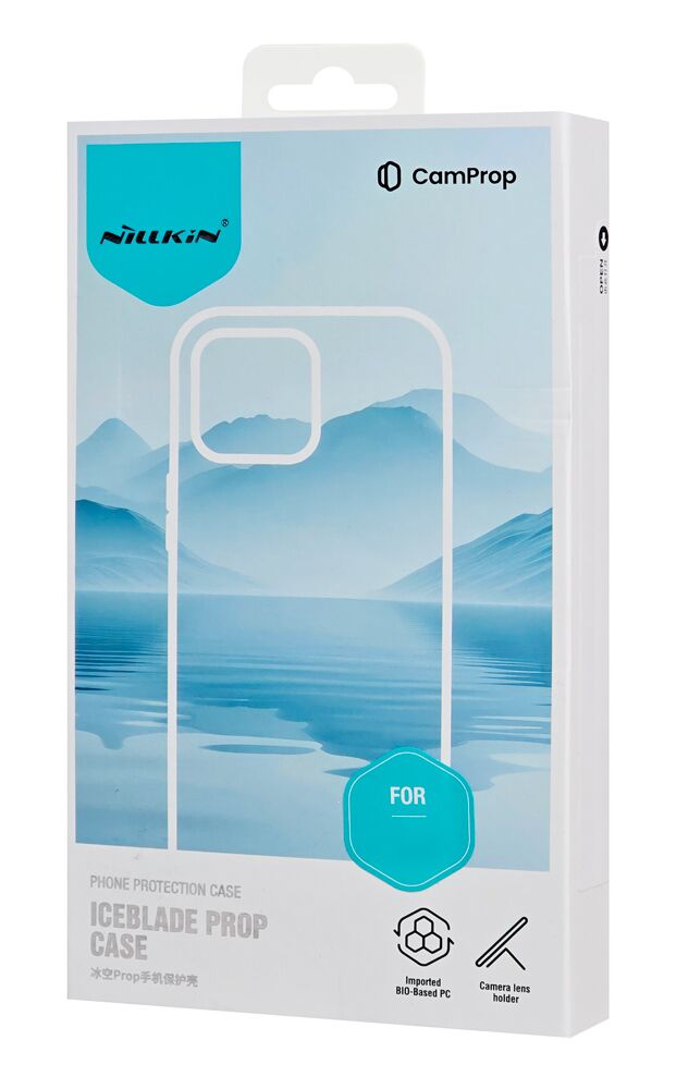 NILLKIN θήκη Iceblade Prop για iPhone 16 Pro, διάφανη-μαύρη - Image 4