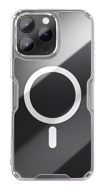 NILLKIN θήκη Nature TPU Pro Magnetic για iPhone 16 Pro, διάφανη