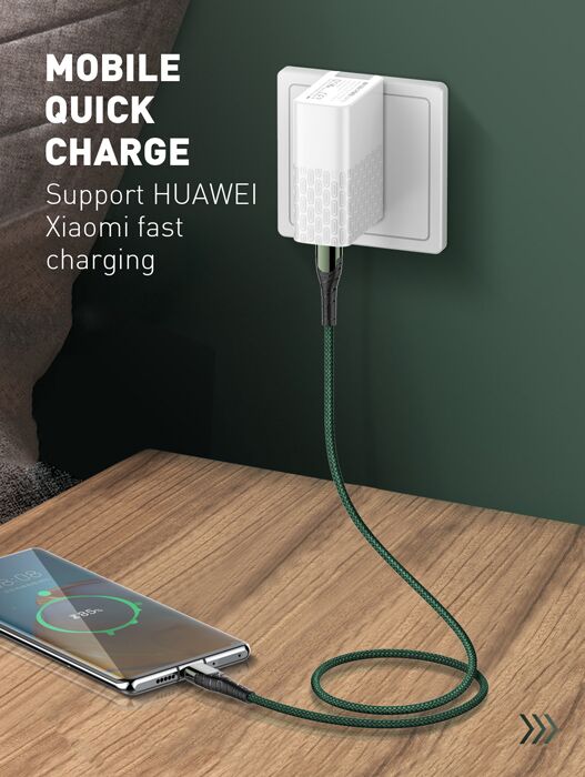 LDNIO καλώδιο USB-C σε USB-C LC101, 65W PD, 1m, γκρι - Image 3