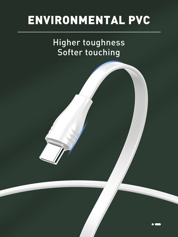 LDNIO καλώδιο USB-C σε USB-C LC131C, 65W PD, 1m, λευκό - Image 7