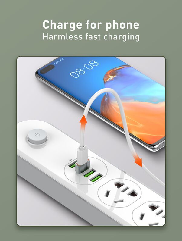LDNIO αντάπτορας USB σε USB-C LC150, αρσενικό σε θηλυκό, γκρι - Image 4