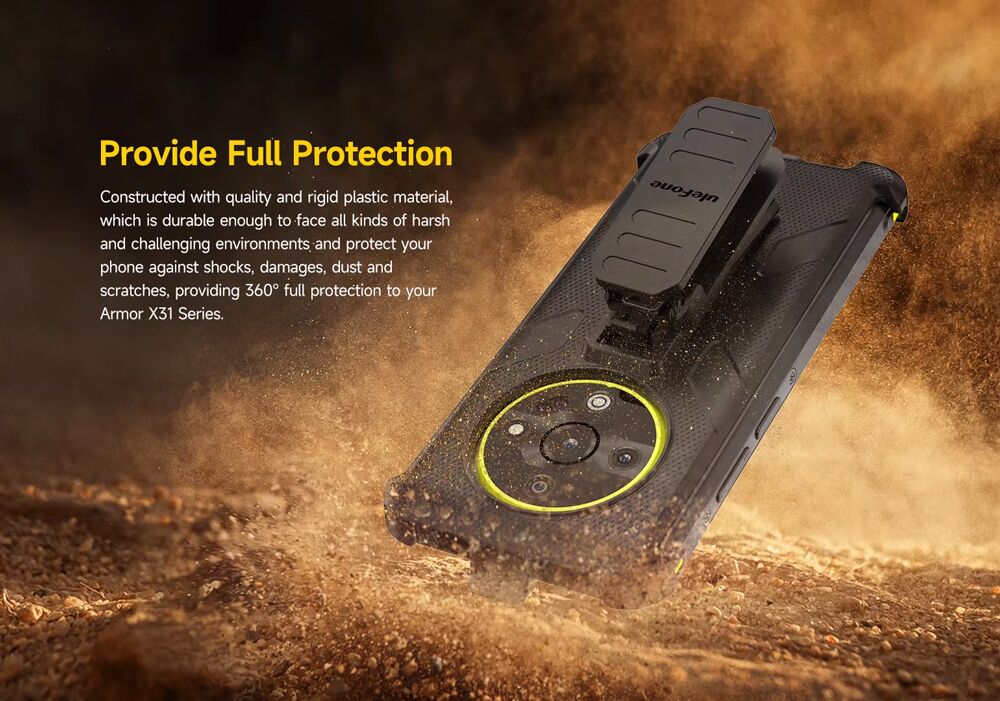 ULEFONE θήκη προστασίας για Armor X31 series, μαύρη - Image 3