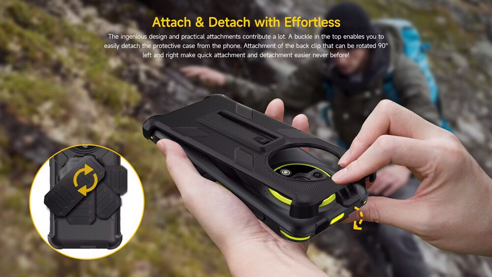 ULEFONE θήκη προστασίας για Armor X31 series, μαύρη - Image 4