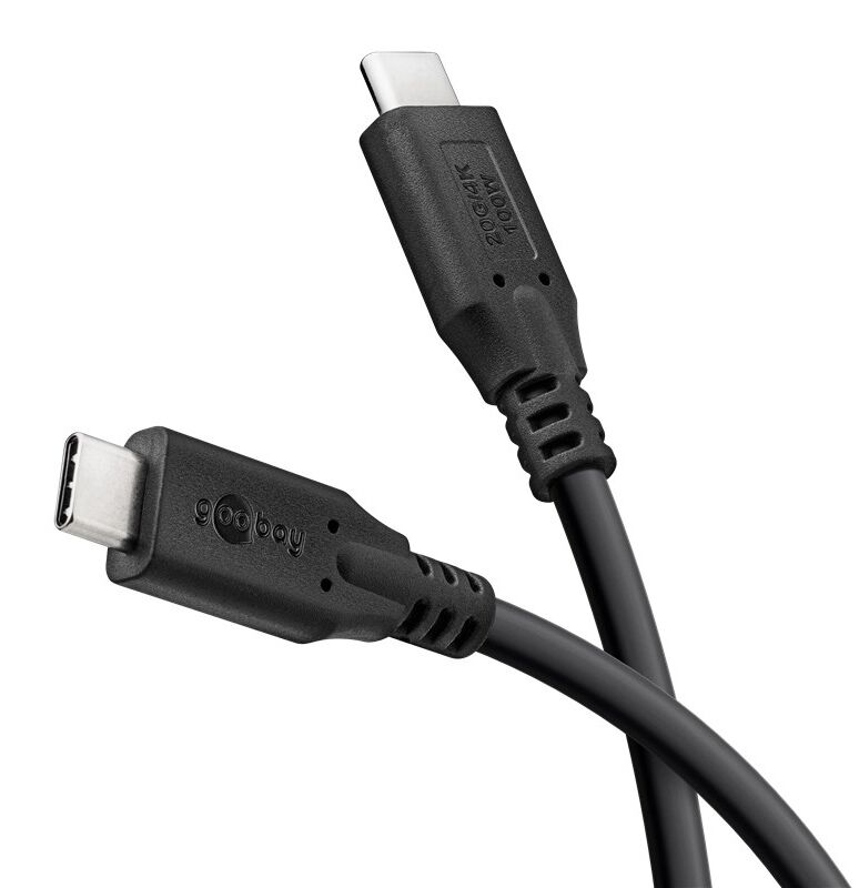 GOOBAY καλώδιο USB-C 74197, USB4, 100W, 20Gbps, 4K/60Hz, 2m, μαύρο - Image 7