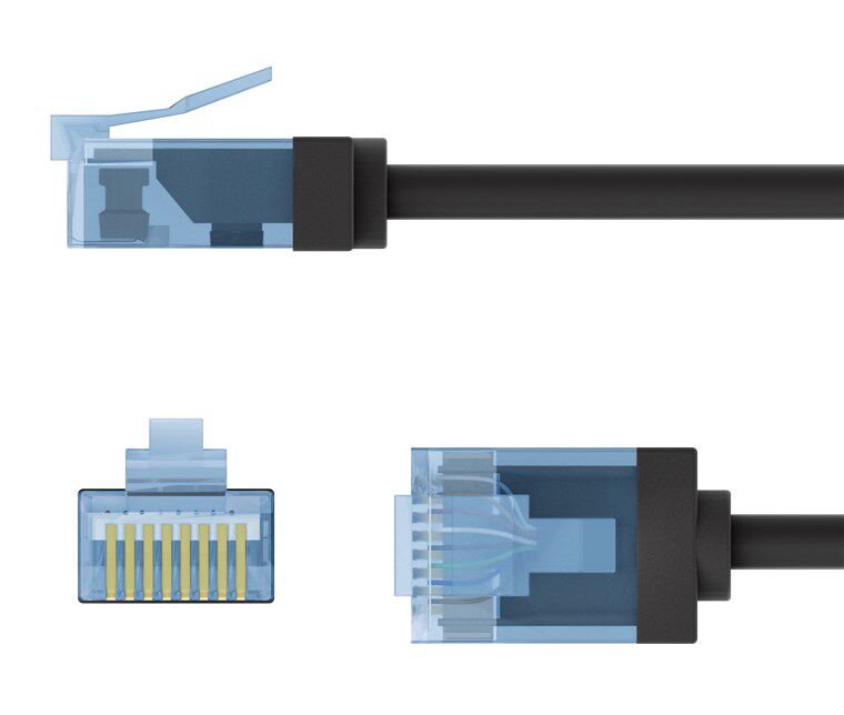 GOOBAY καλώδιο δικτύου 74233, CAT 6A U/UTP, ultra slim, copper, 500MHz, 1m, μαύρο - Image 7
