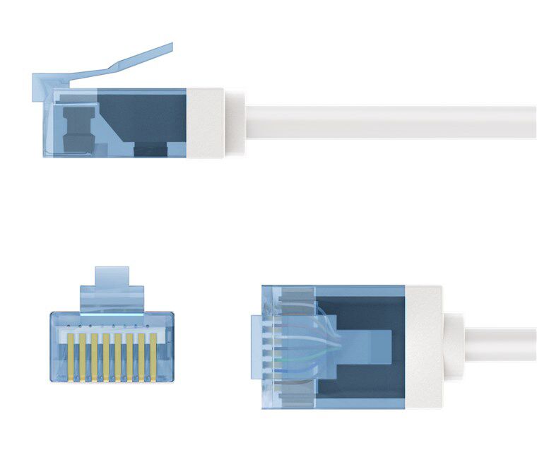 GOOBAY καλώδιο δικτύου 74299, CAT 6A U/UTP, ultra slim, copper, 500MHz, 5m, λευκό - Image 7