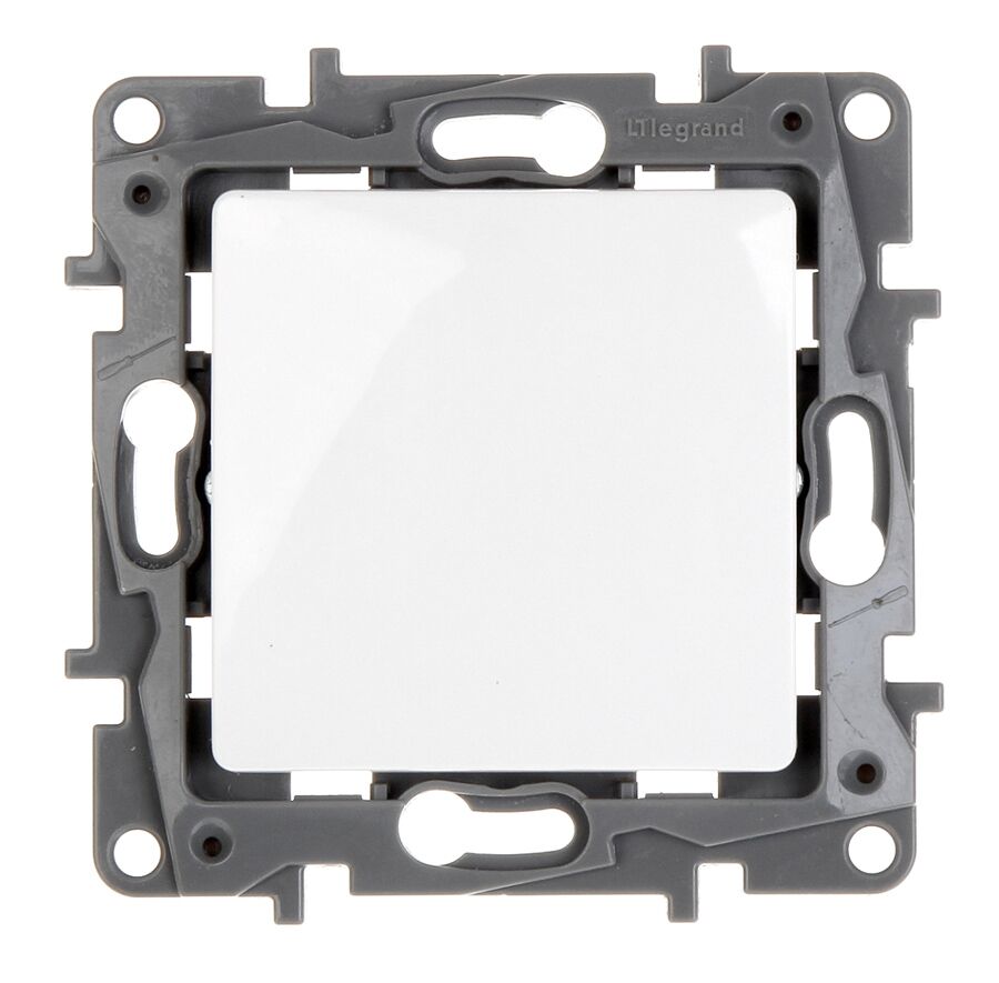 LEGRAND διακόπτης 764500, μονός, λευκός