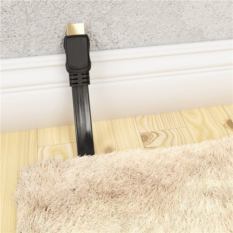 GOOBAY καλώδιο HDMI 77134 με Ethernet, flat, 8K/60Hz, 48 Gbps, 1.5m, μαύρο - Image 3
