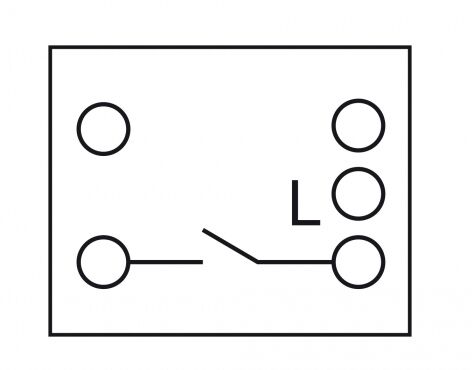 DELOCK module διακόπτης Easy 45 81359, μονός, 1-pole, 1-way, λευκός - Image 2