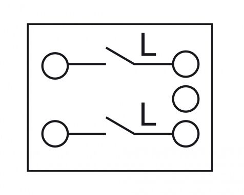 DELOCK module διακόπτης Easy 45 81360, μονός, 2-pole, 1-way, λευκός - Image 2