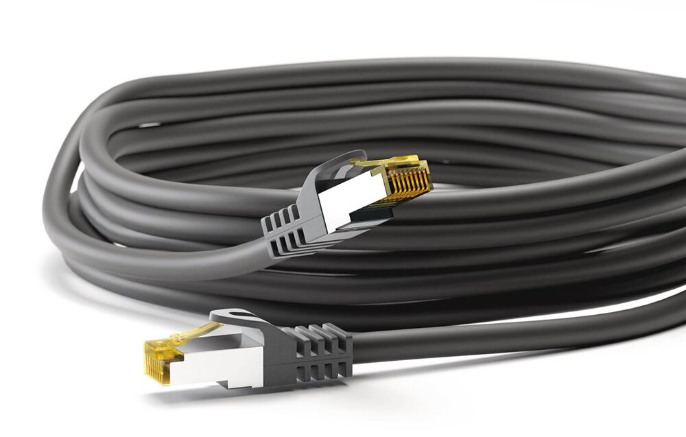 GOOBAY καλώδιο δικτύου 91590, CAT 7 S/FTP, 500MHz, CU, 1m, μαύρο - Image 3