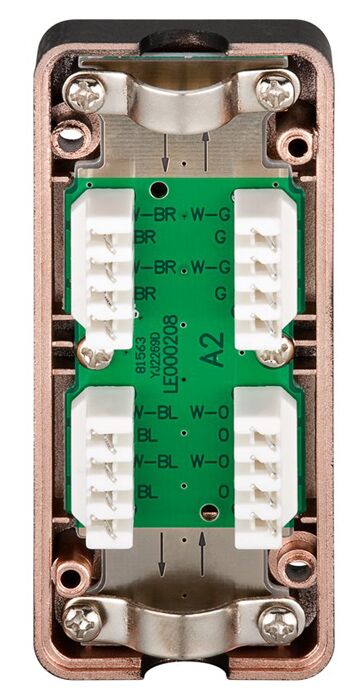 GOOBAY κυτίο σύνδεσης καλωδίων δικτύου 96101, CAT 6/CAT 7, STP, μαύρο - Image 2
